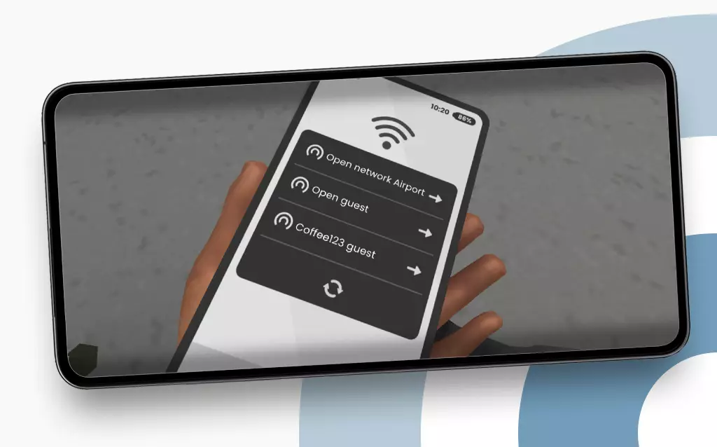 Play It Secure - Online behavior in public places
